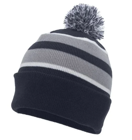 Pacific Headwear fold over pom-pom beanie