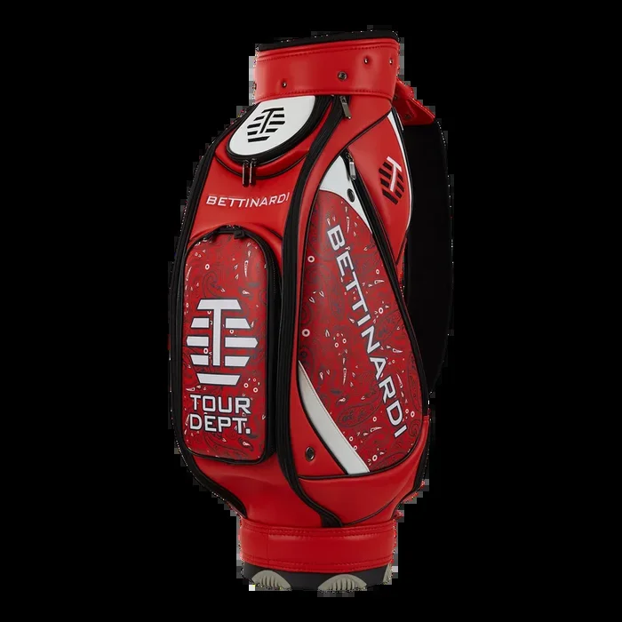 Paisley Staff Golf Bag (Red)