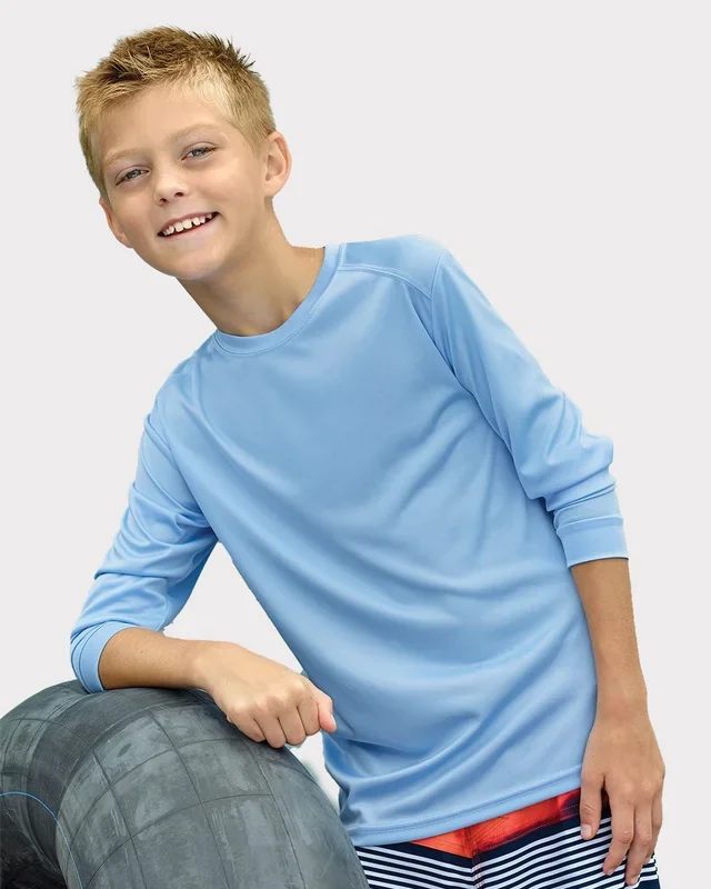Paragon Youth Long Islander Performance Long Sleeve T-Shirt