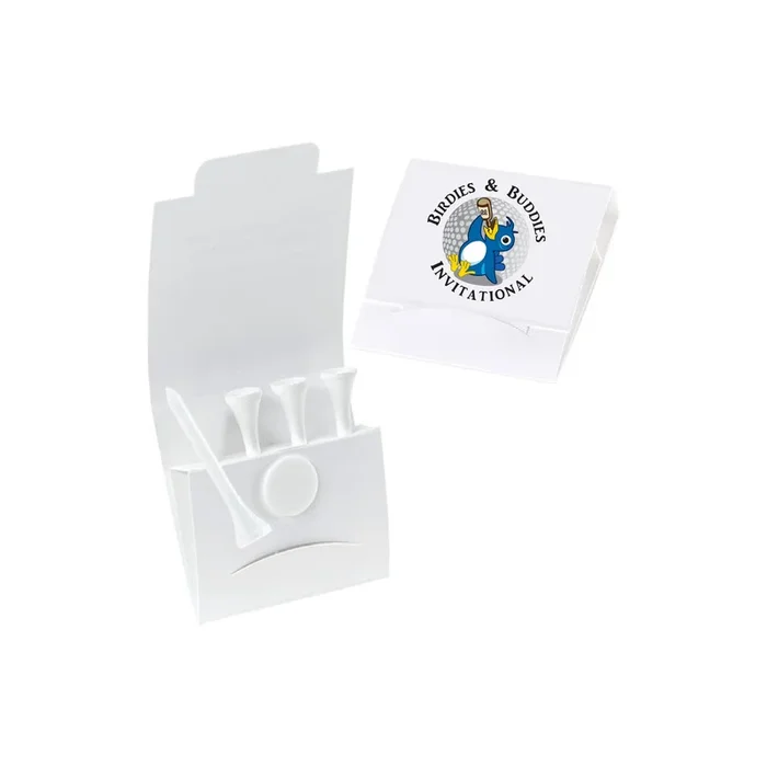 Personalized Golf Tee Packet 4 Tees