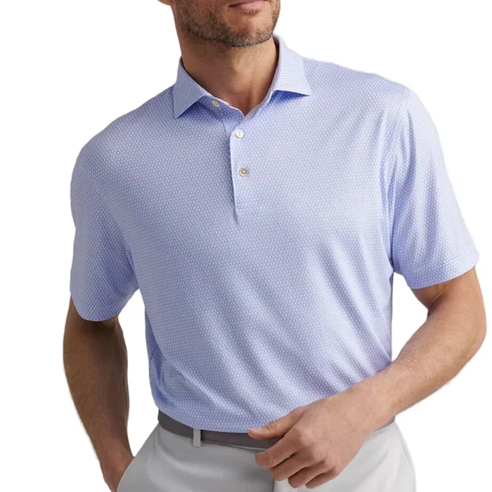 Peter Millar ‘Geo Skull’ Performance Polo