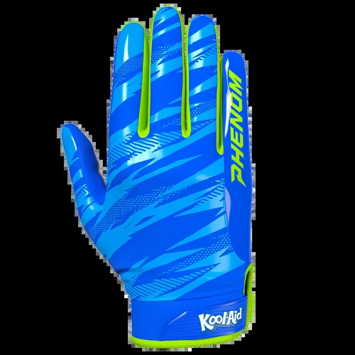 Phenom Elite Youth Kool-Aid ‘Great Bluedini’ Football Gloves – VPS4