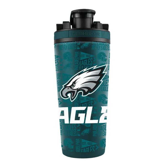 Philadelphia Eagles Wincraft Ice Shaker 26oz Stainless Steel