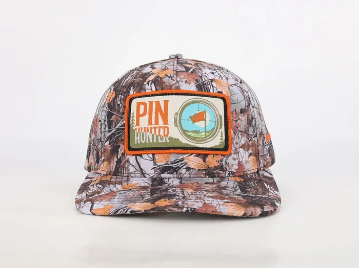 Pin Hunter Camo Golf Hat