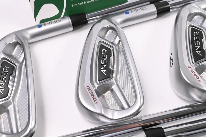 Ping Anser 2014 Irons / 4-PW / Blue Dot / Stiff Flex Ping CFS Shafts