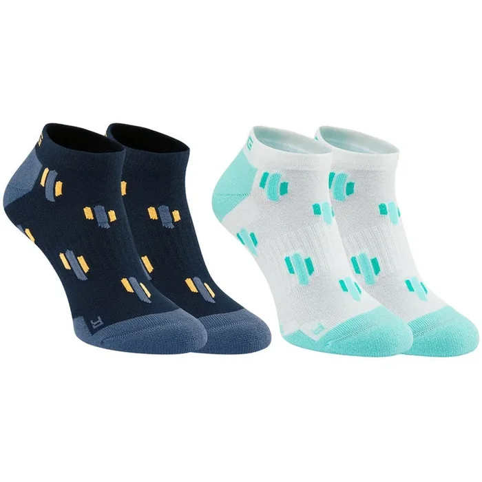 Ping Cactus No Show Sock – 2 Pack – Navy Multi
