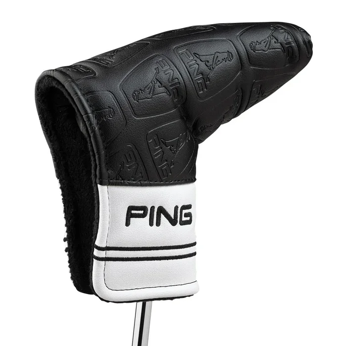 Ping Core Blade Putter Headcover – White/Black