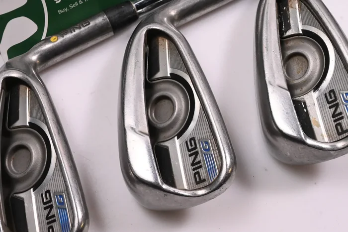 Ping G Series Irons / 4-8i / Yellow Dot / Regular Flex Ping AWT 2.0 Shafts