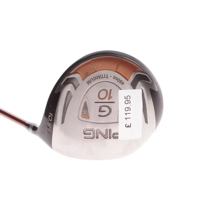 Ping G10 Graphite Men’s Right Hand Driver 10.5 Degree Stiff – Ping TFC 129 D