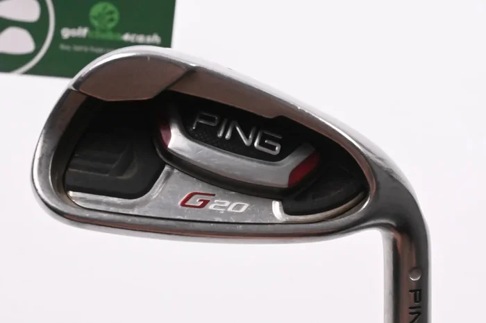 Ping G20 #9 Iron / 40 Degree / White Dot / Regular Flex Ping CFS Shaft