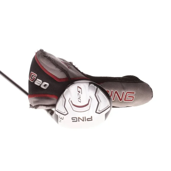 Ping G20 Graphite Men’s Right Fairway 3 Wood 15 Degree Regular – Ping TFC 169