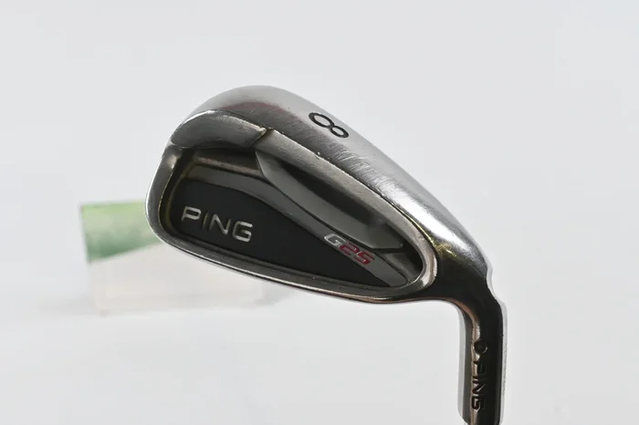 Ping G25 #8 Iron / Black Dot / Stiff Flex Ping CFS Distance Shaft