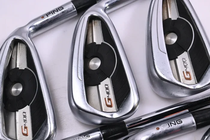 Ping G400 Irons / 5-PW / Brown Dot / Stiff Flex XP 95 S300 Shafts
