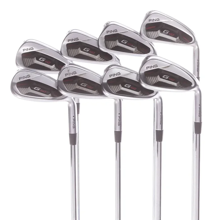Ping G410 Steel Mens Right Hand Irons 6-PW+UW+SW Regular – Ping AWT 2.0 R