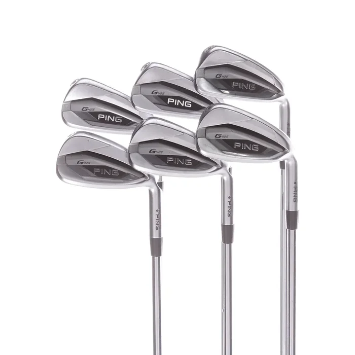 Ping G425 Men’s Right Steel Irons 5-PW Black Dot Regular – Ping AWT 2.0 R