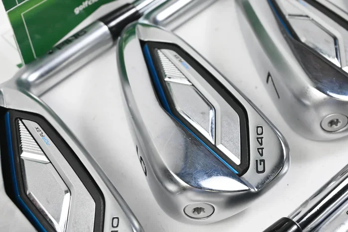 Ping G440 Irons / 5-PW+UW+GW / Black Dot / X Flex Dynamic Gold X100 Shafts