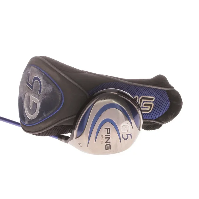 Ping G5 Graphite Mens Right Hand Driver 9 Degree Stiff – Pro Launch Blue 65 S