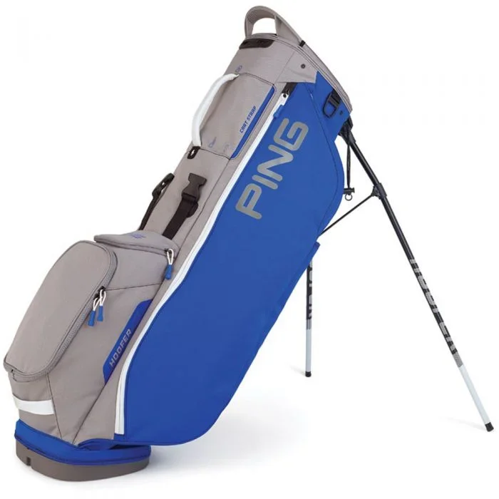 Ping Hoofer Lite Stand Bag – Royal/Silver/White
