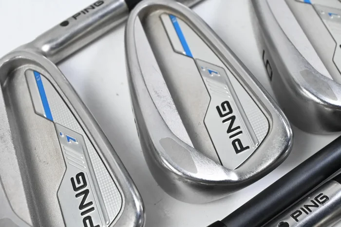 Ping i-Series E1 Irons / 4-PW / Black Dot / Regular Flex Ping CFS 70 Shaft