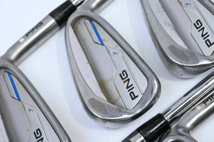 Ping i-Series E1 Irons / 4-PW+GW / White Dot / Stiff Flex Ping CFS Distance