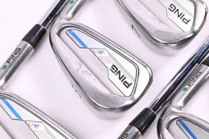 Ping i-Series E1 Irons / 5-PW / Green Dot / Stiff Flex XP 95 S300 Shafts