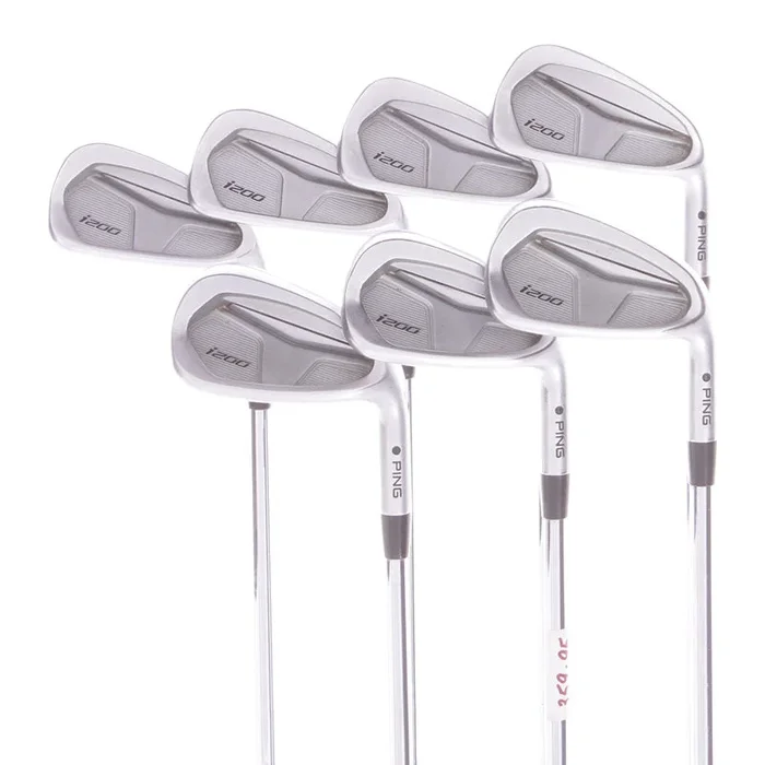 Ping i200 Steel Men’s Right Hand Irons 4-PW Black Dot Regular – KBS Tour 110