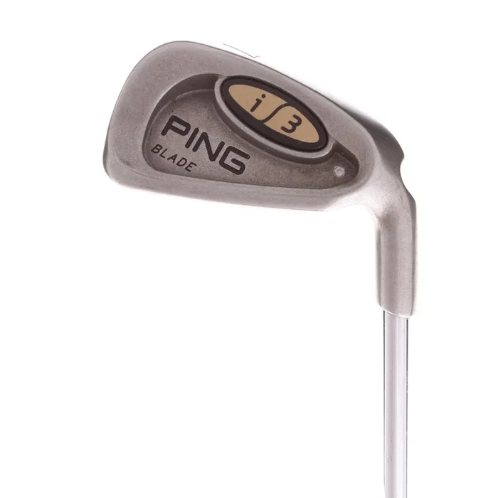 Ping i3 Blade Steel Men’s Right Hand 7 Iron White Dot Stiff – Cushin JZ