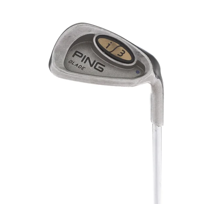 Ping i3 Blade Steel Mens Right Hand Pitching Wedge Blue Dot Stiff – Ping