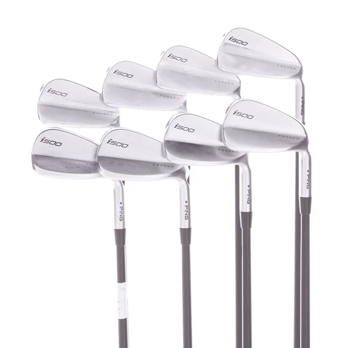 Ping I500 Graphite Men’s Right Hand Irons 4-PW+UW Blue Dot Regular – Alta CB