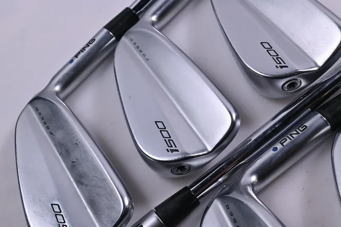 Ping i500 Irons / 4-PW / Blue Dot / Stiff Flex Dynamic Gold 120 S300 Shafts