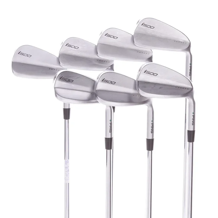 Ping I500 Steel Men’s Right Hand Irons 5-PW+UW Green Dot Regular – Project X LZ 5.5