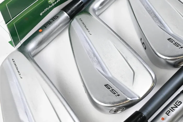 Ping i59 Irons / 4-PW / Orange Dot / Stiff Flex Ping Alta CB Slate AWT Shafts