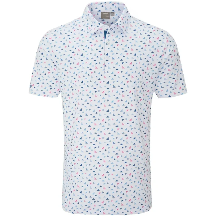 Ping Julian Golf Polo – White Multi