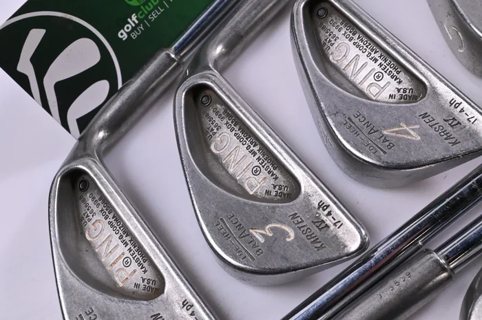 Ping Karsten IV Irons / 2-PW / Black Dot / Stiff Flex Ping Shafts