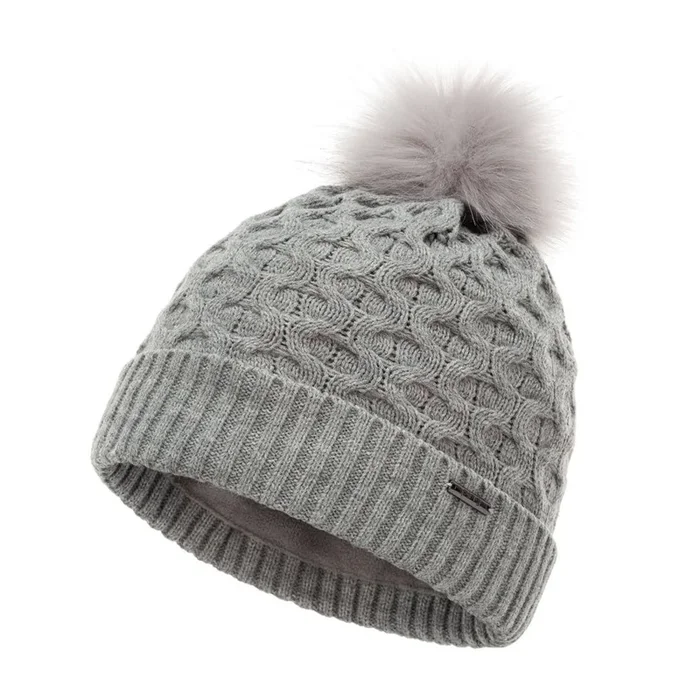 Ping Ladies Classic Knit Golf Hat – Grey