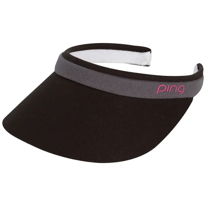 Ping Ladies Clip Visor – Black