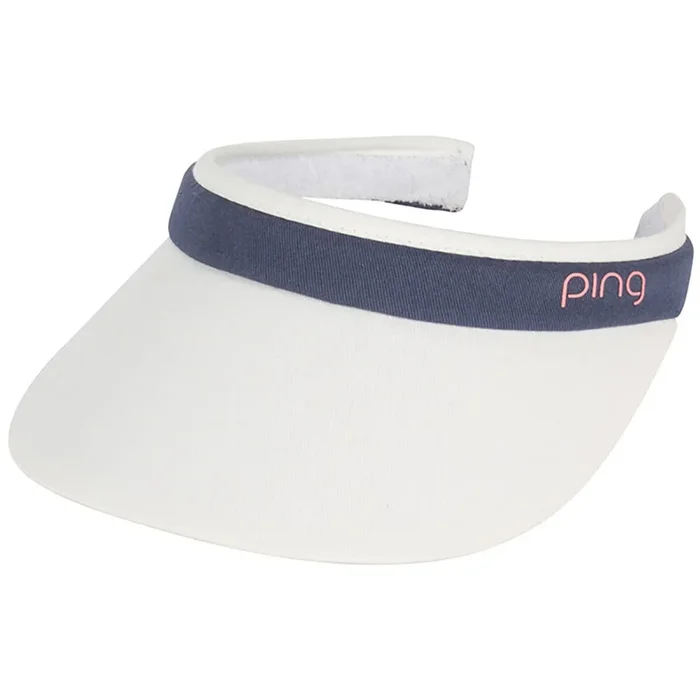Ping Ladies Clip Visor – White