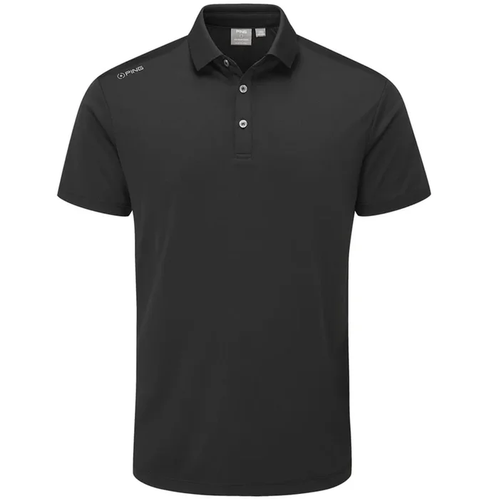 Ping Lindum Polo Shirt – Black
