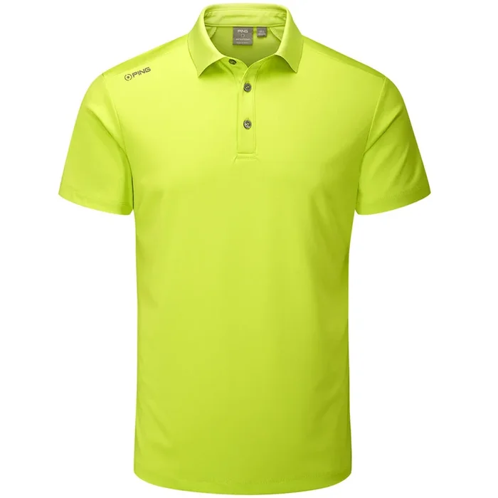Ping Lindum Polo Shirt – Lime