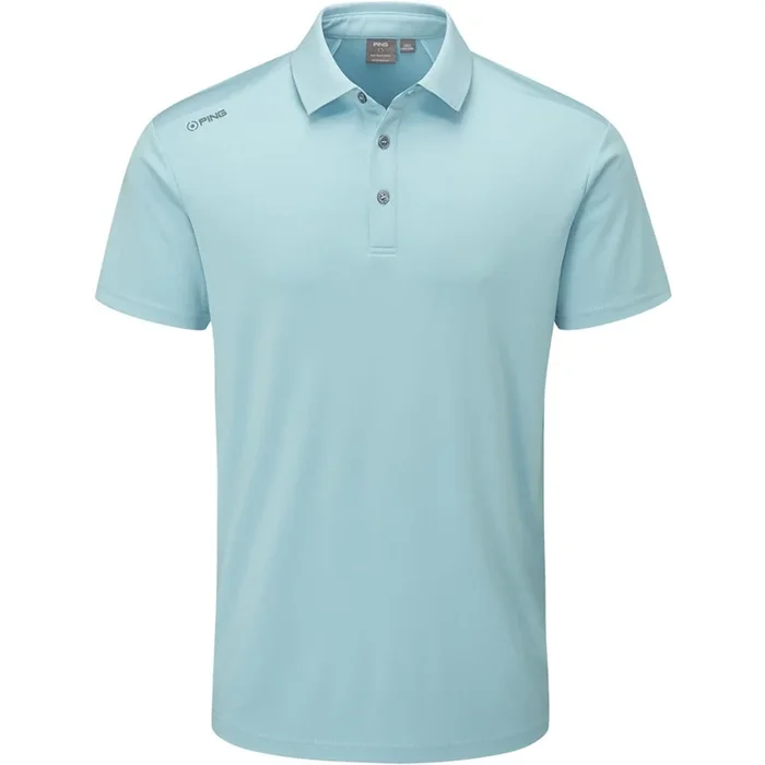 Ping Lindum Polo Shirt – Sky Blue