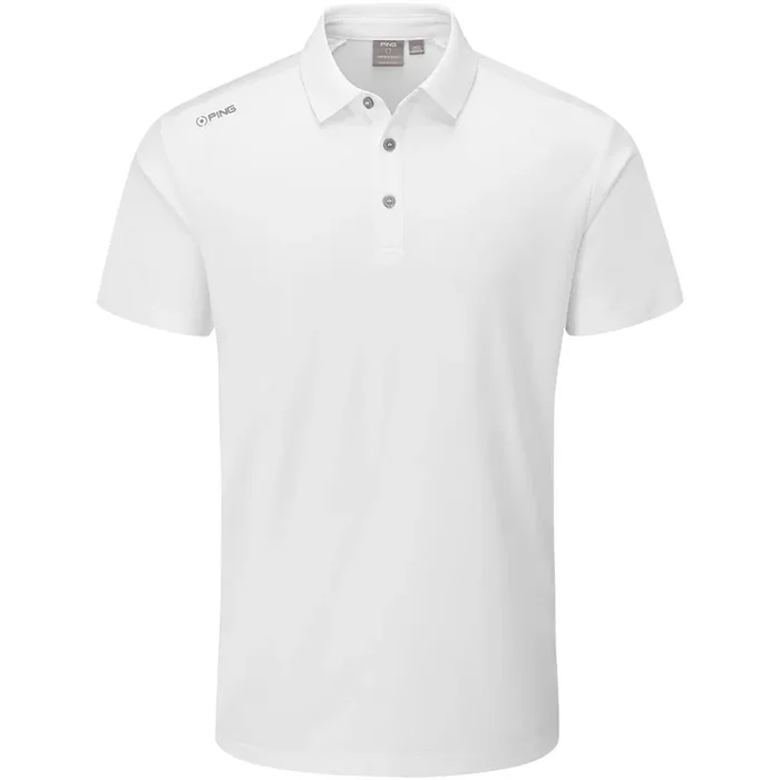 Ping Lindum Polo Shirt – White