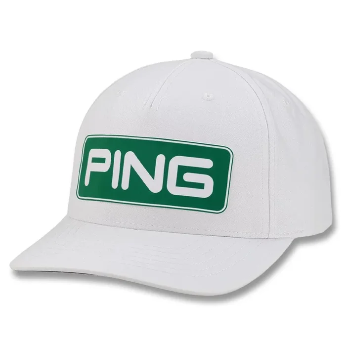 PING Looper Tour Snapback Golf Cap White – 23 Men