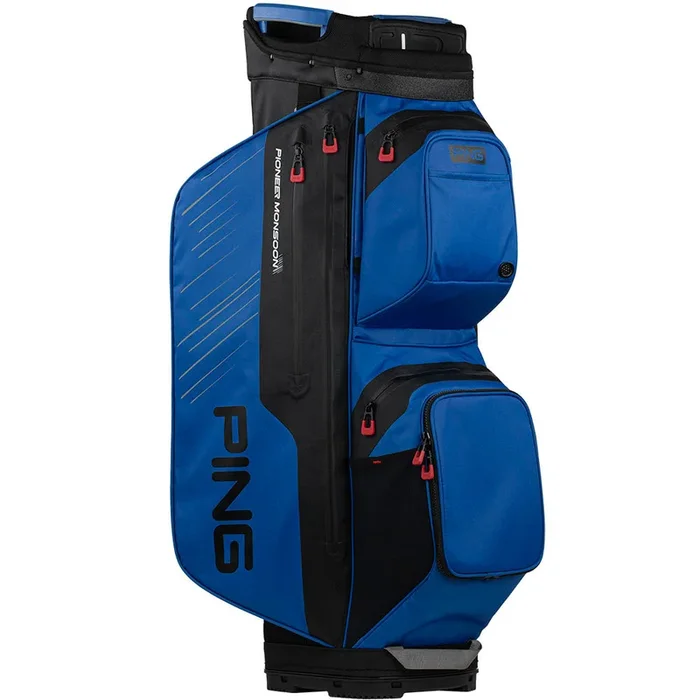 Ping Pioneer Monsoon 231 Waterproof Cart Bag – Black/Blue