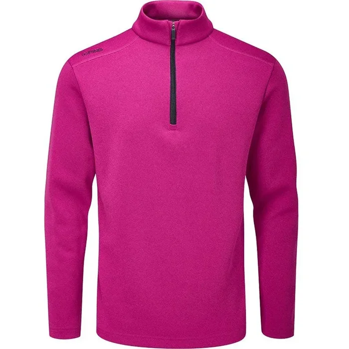 Ping Ramsey 1/2 Zip Pullover – Raspberry Marl