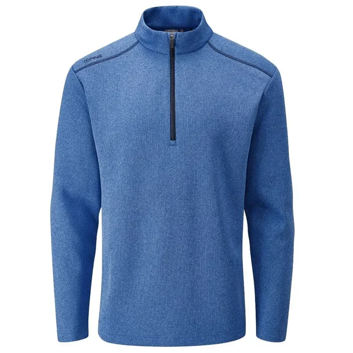 Ping Ramsey 1/2 Zip Pullover – Snorkel Blue Marl