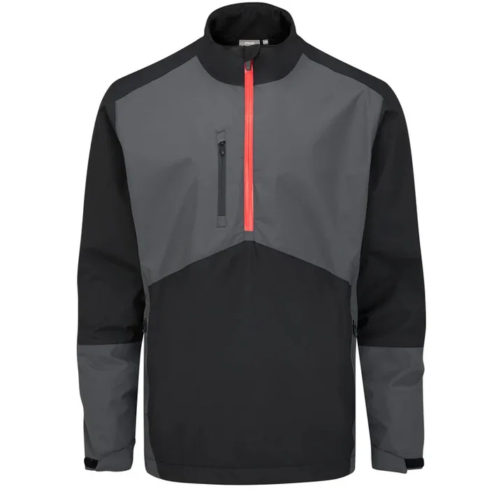 Ping SensorDry S2 Pro 1/2 Zip Waterproof Jacket – Black/Asphalt