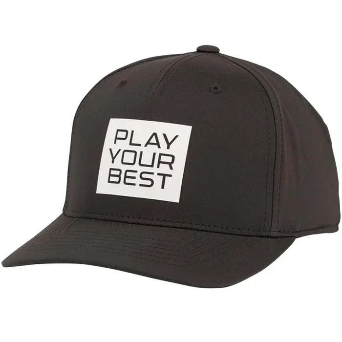 Ping Stacked PYB Cap – Black/White