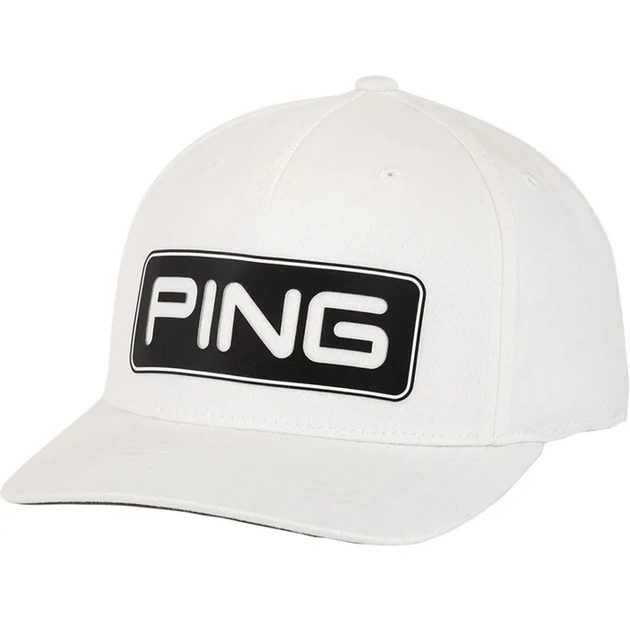 Ping Tour Classic Cap – White/Black