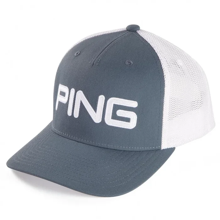 Ping Tour Mesh Golf Cap – Grey