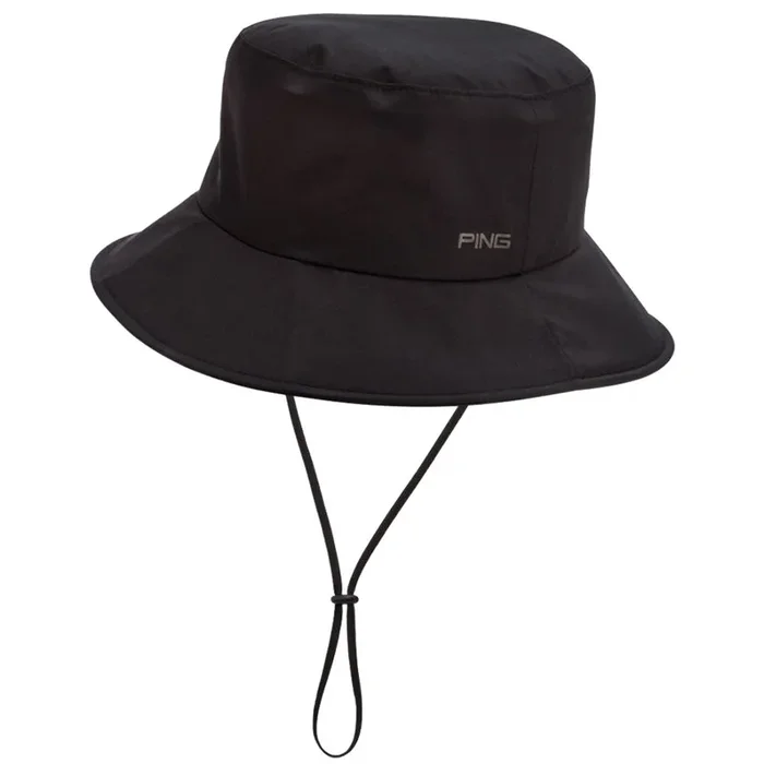 Ping Waterproof Bucket Hat – Black